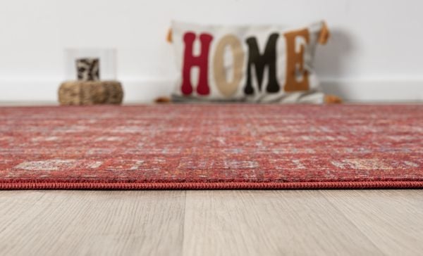 Luna Serisi Bordo Renk Makine Halısı SH-0257B