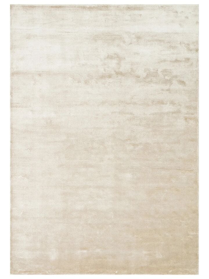 Grando Serisi %100 Naturel Viskon El Dokuma Sade Modern Kum Beji Renk Halı NX-785