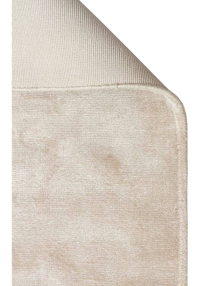 Grando Serisi %100 Naturel Viskon El Dokuma Sade Modern Kum Beji Renk Halı NX-785