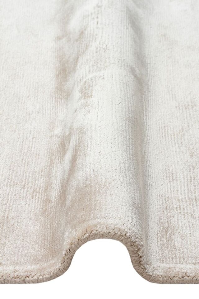 Grando Serisi %100 Naturel Viskon El Dokuma Sade Modern Kum Beji Renk Halı NX-785