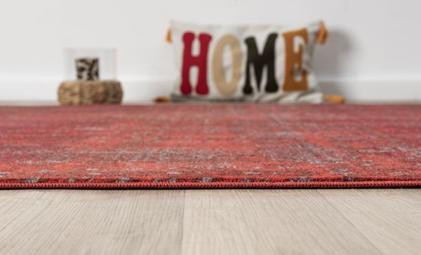 Luna Serisi Bordo Renk Makine Halısı SH-0258B