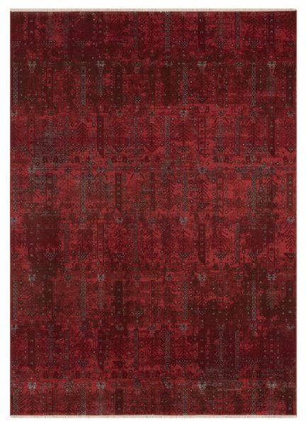 Luna Serisi Bordo Renk Makine Halısı SH-0258B