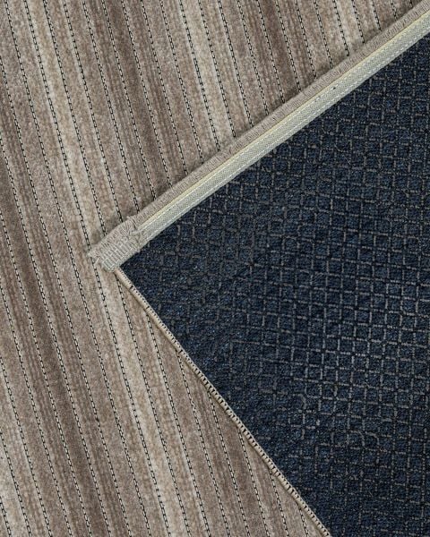 Mercan Serisi Vizon Renk Makinede Yıkanabilir Kilim NX-3032