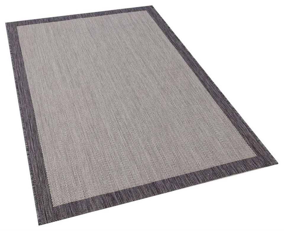 Alfa Serisi Makinede Yıkanabilir Gri Sisal Halı NX-37
