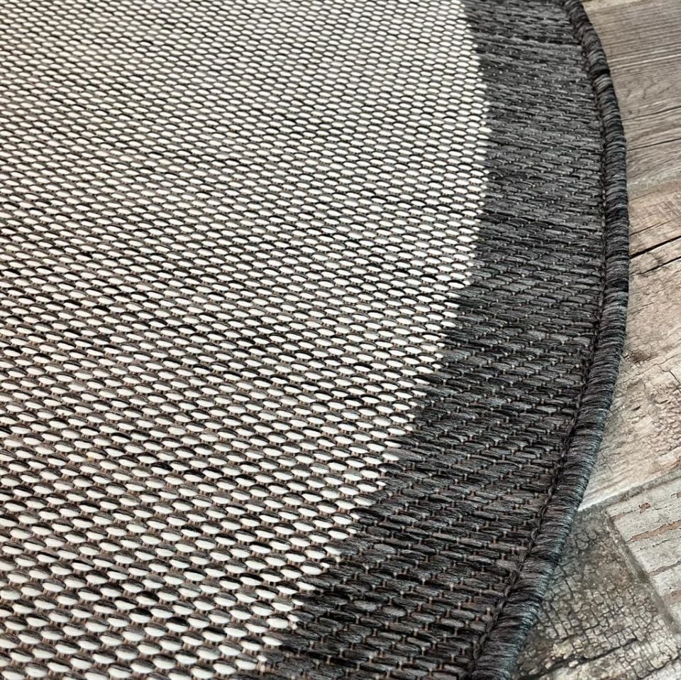 Alfa Serisi Makinede Yıkanabilir Gri Sisal Halı NX-37