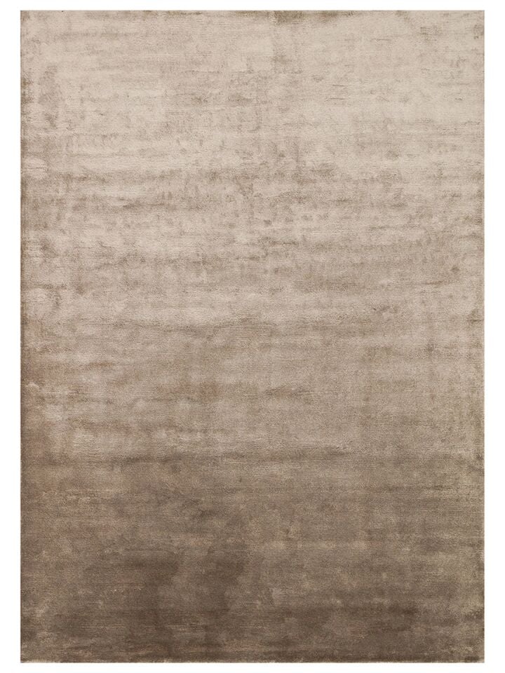 Grando Serisi %100 Naturel Viskon El Dokuma Sade Modern Kahverengi Halı NX-787