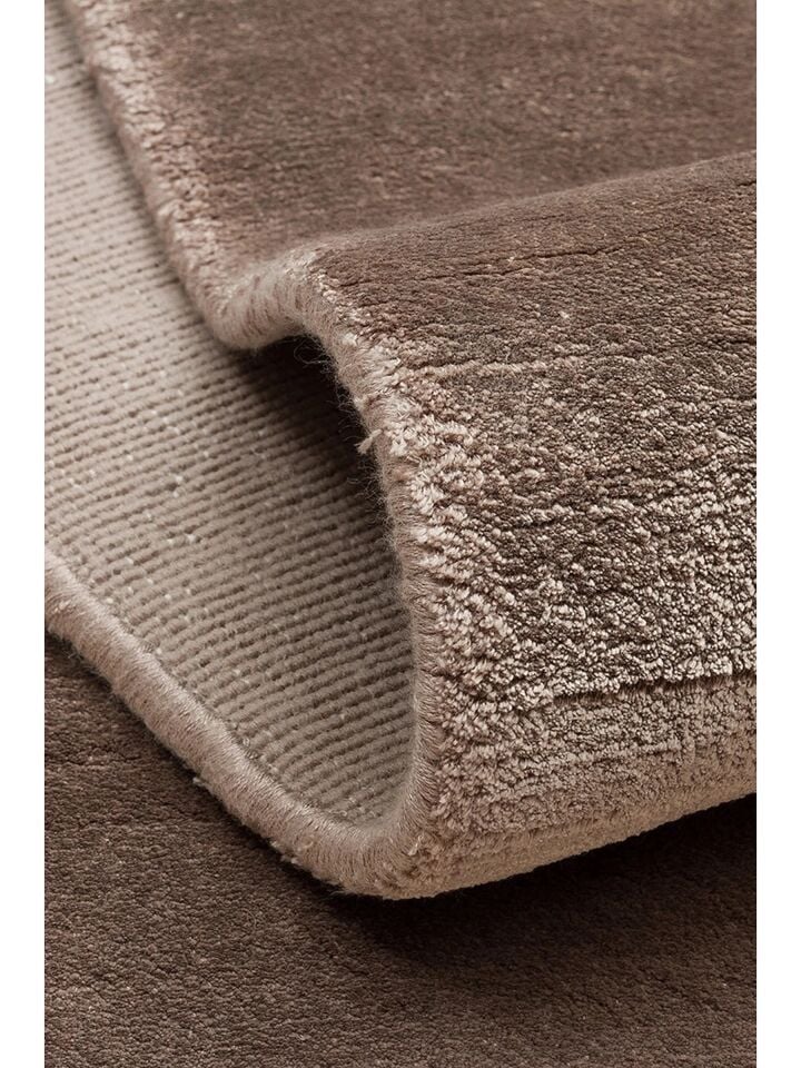 Grando Serisi %100 Naturel Viskon El Dokuma Sade Modern Kahverengi Halı NX-787