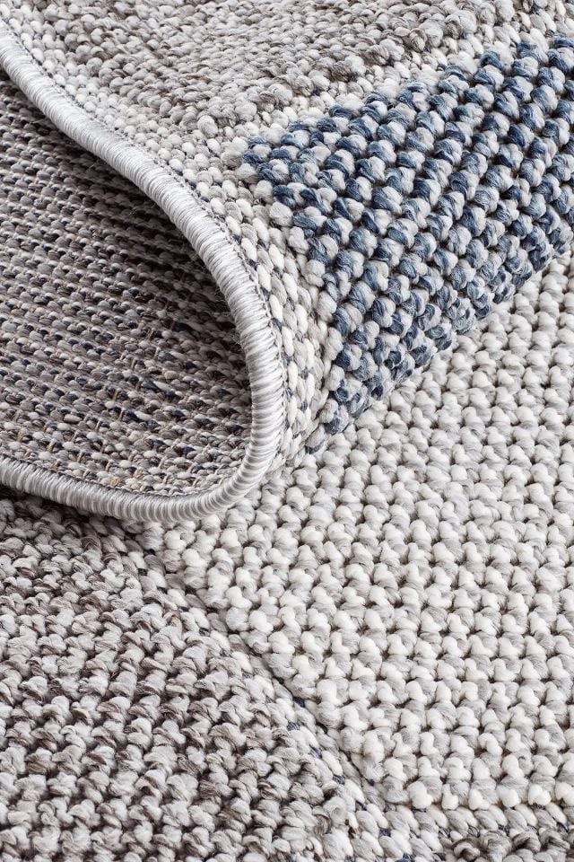 Nordic Serisi Gri Renk Modern Halı GH-92