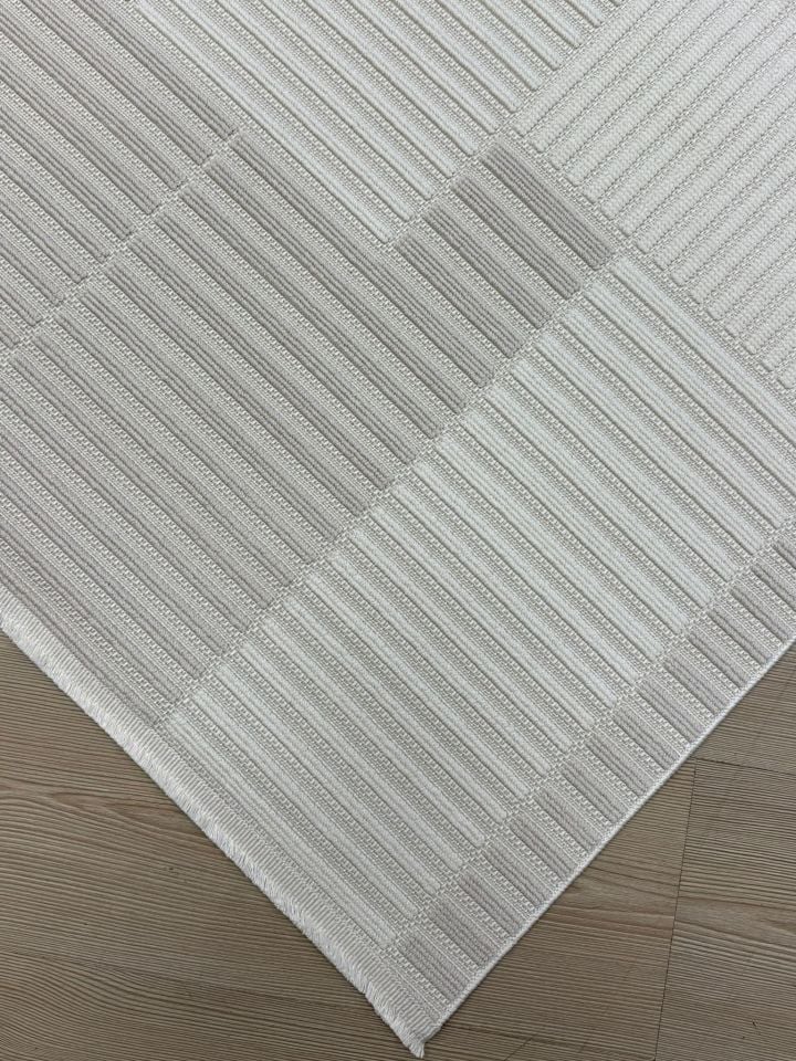 Cosmos Serisi Makinede Yıkanabilir Krem/Bej Renk Halı RH-5602