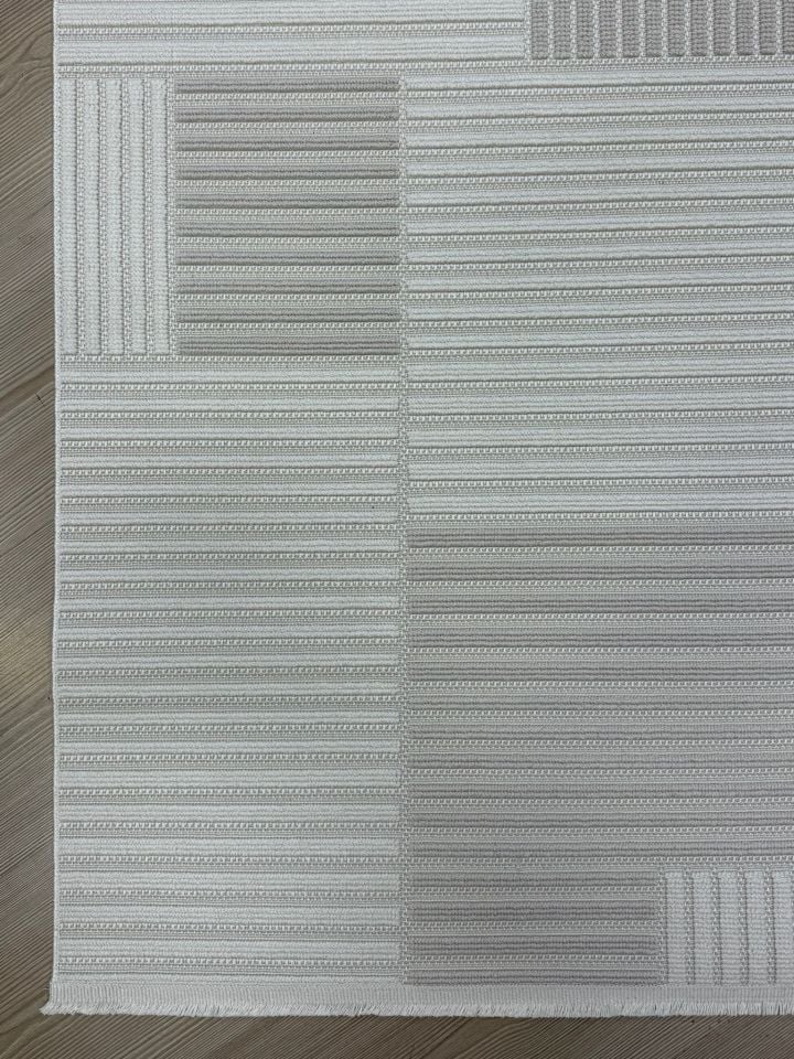 Cosmos Serisi Makinede Yıkanabilir Krem/Bej Renk Halı RH-5602