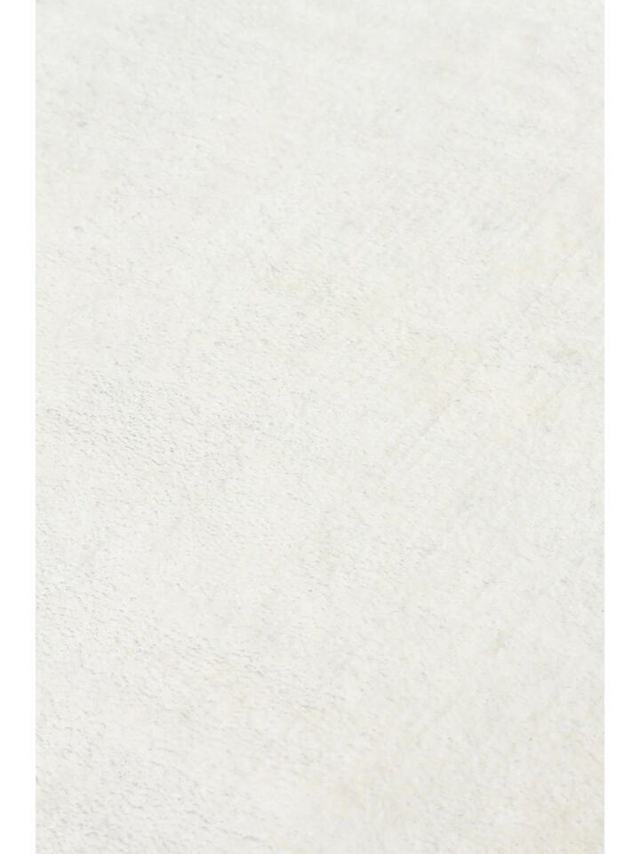 Grando Serisi %100 Naturel Viskon El Dokuma Sade Modern Ekru Renk Halı NX-788