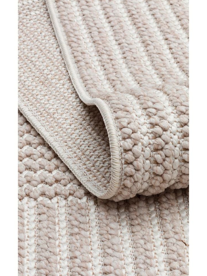 FIRSAT ÖLÇÜ 160x230 (4 m2)  Bej Renk Bukle Halı