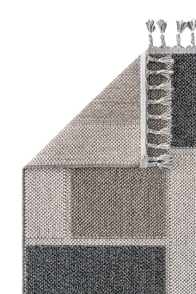 Nordic Serisi Gri Renk Modern Halı GH-93