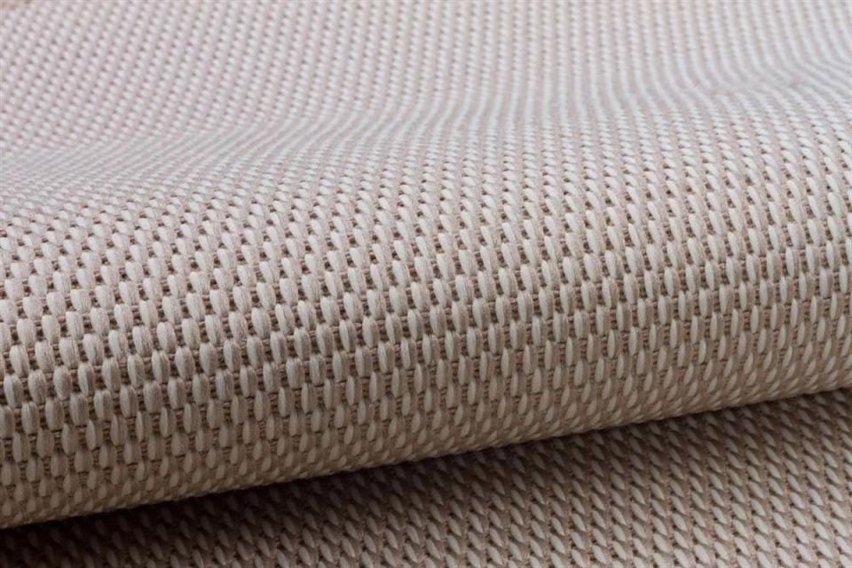 Alfa Serisi Makinede Yıkanabilir Krem/Bej Sisal Halı NX-38