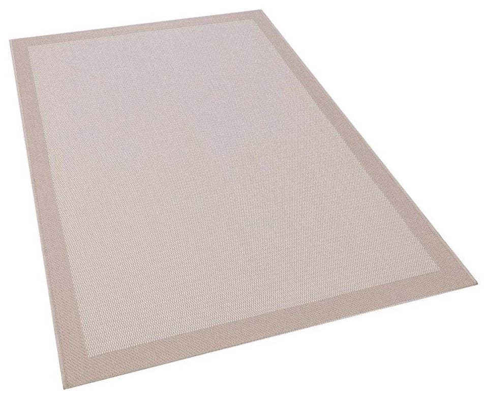 Alfa Serisi Makinede Yıkanabilir Krem/Bej Sisal Halı NX-38