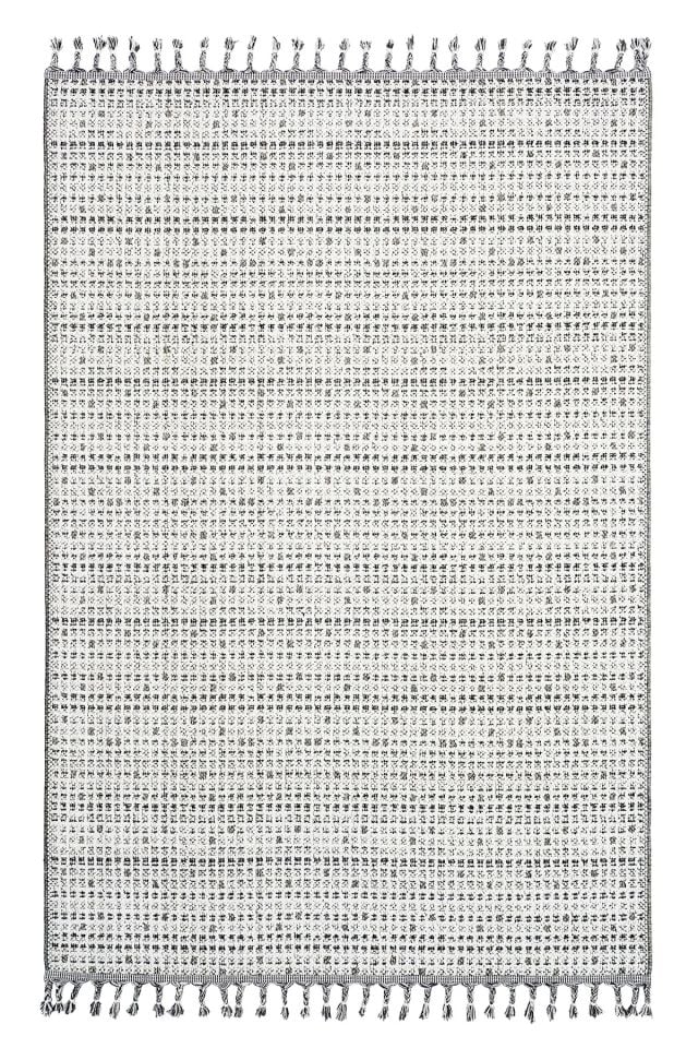 Nordic Serisi Ekru/Gri Renk Modern Halı GH-94