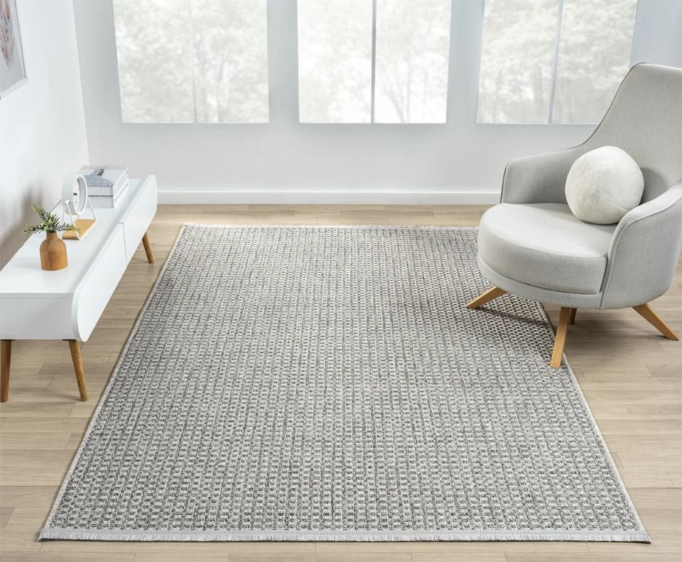 Avina Serisi Gri Kolay Temizlenebilir Sisal Halı SH-46