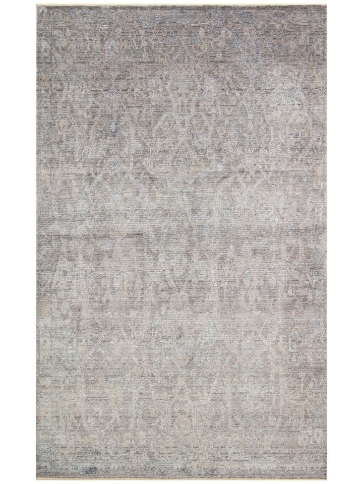 Safir Serisi %100 Tencel İpeği ile Dokunan El Emeği Destekli Özel Tezgah Halısı NX-687