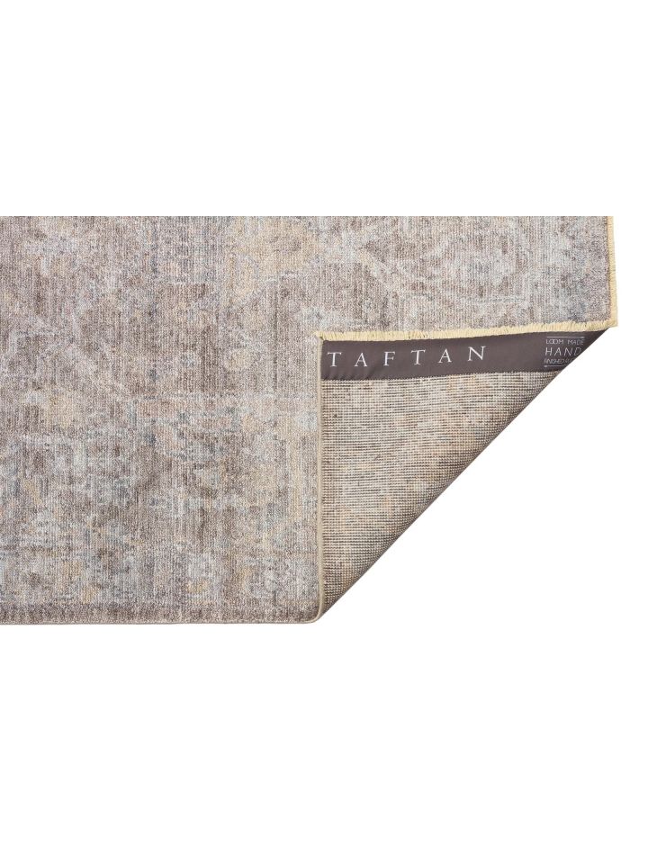 Safir Serisi %100 Tencel İpeği ile Dokunan El Emeği Destekli Özel Tezgah Halısı NX-687