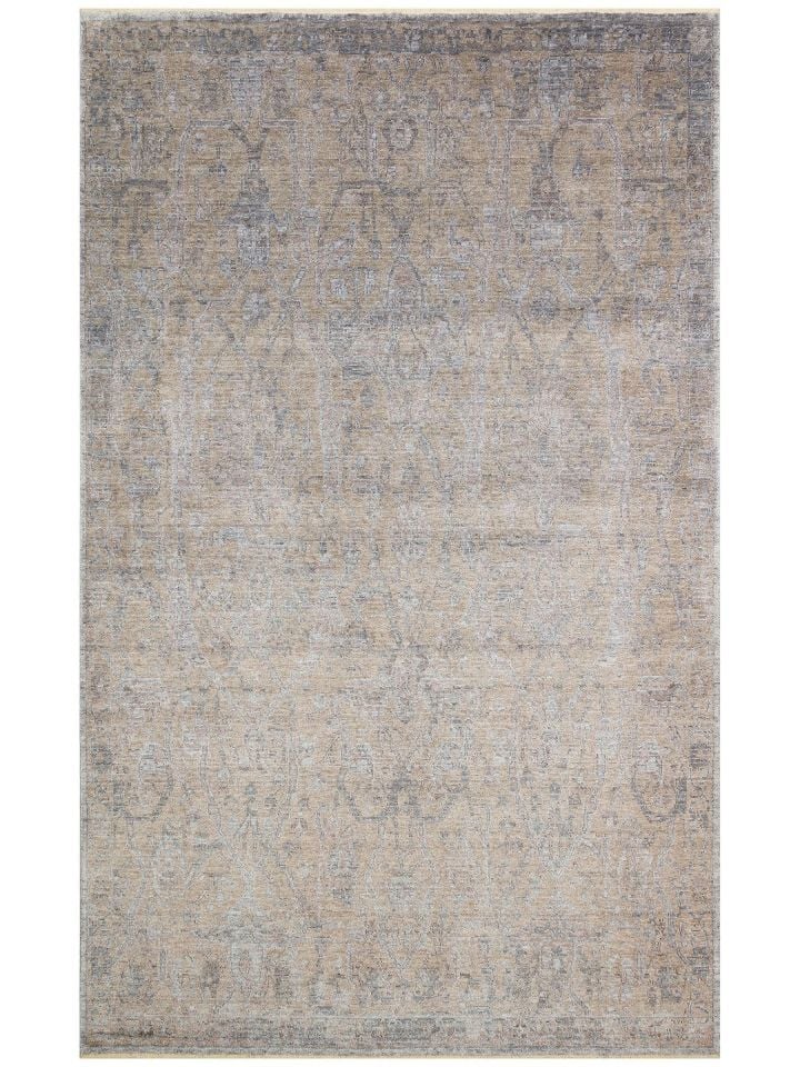 Safir Serisi %100 Tencel İpeği ile Dokunan El Emeği Destekli Özel Tezgah Halısı NX-688