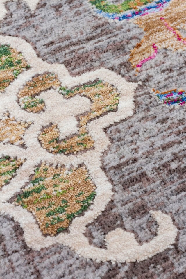 Luna Serisi Multi Renk Makine Halısı EH-0301