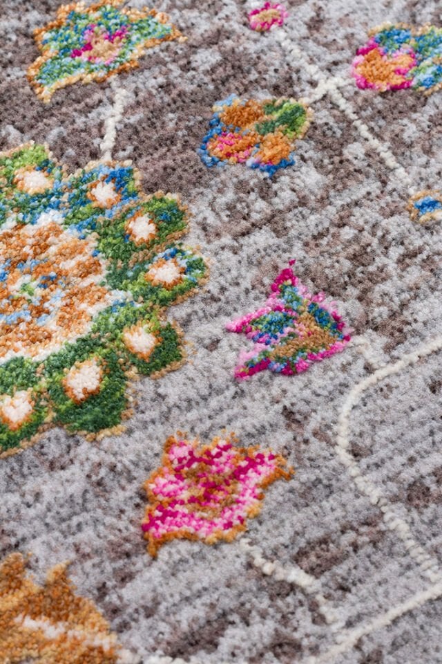 Luna Serisi Multi Renk Makine Halısı EH-0303