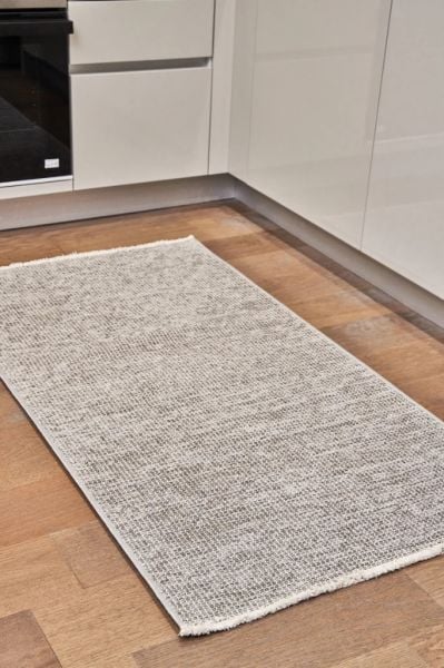 Norge Serisi Yumuşak Dokulu Yeni Nesil Gri Renk Halı AP-2414