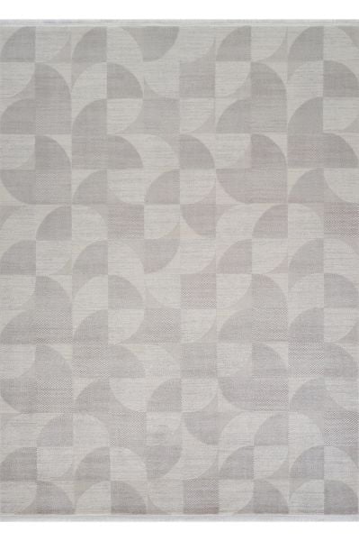 Monza Serisi Gri Renk Akrilik Salon Halısı AP-6621