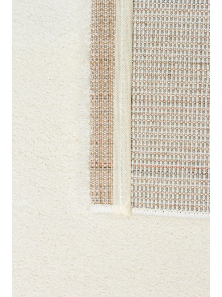 Cloud Serisi Krem Renk Yumuşak Shaggy Halı NX-128