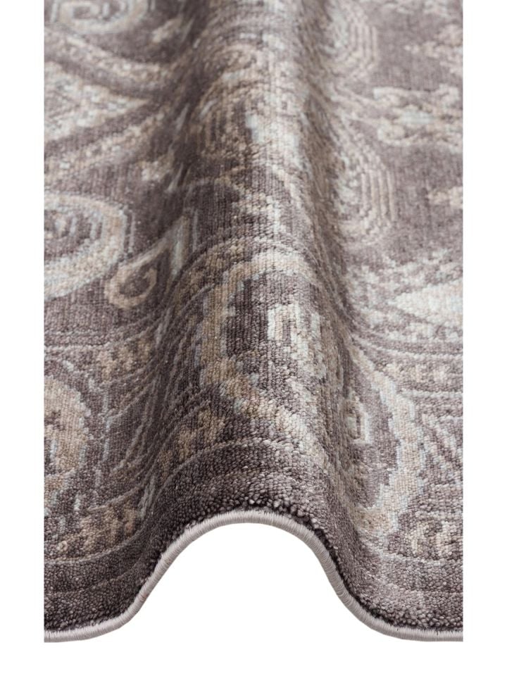 Safir Serisi %100 Tencel İpeği ile Dokunan El Emeği Destekli Özel Tezgah Halısı NX-694