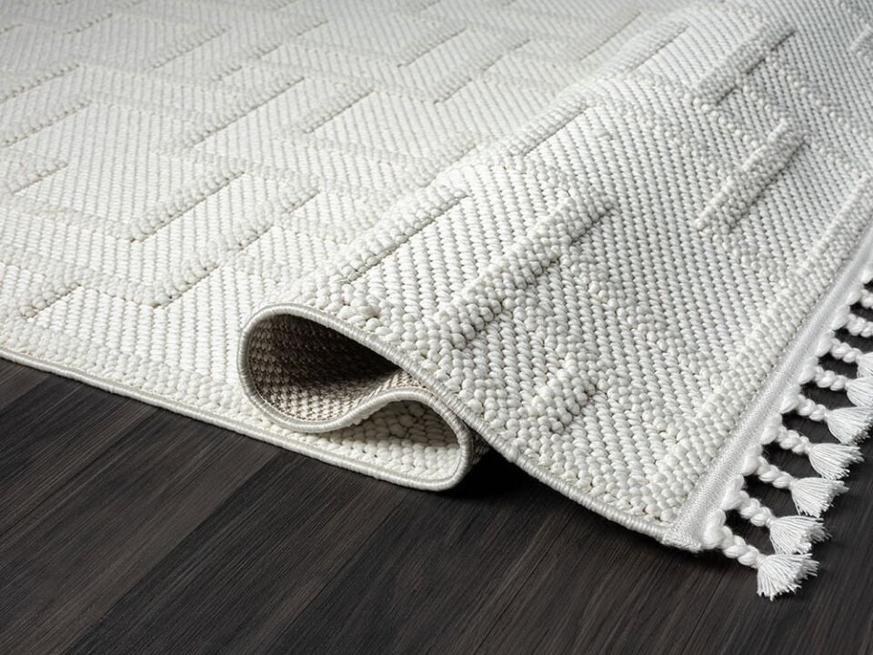 FIRSAT ÖLÇÜ 160x230 (4 m2)  Ekru Renk Bukle Halı