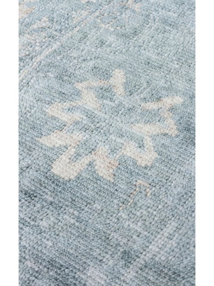 Safir Serisi %100 Tencel İpeği ile Dokunan El Emeği Destekli Özel Tezgah Halısı NX-695