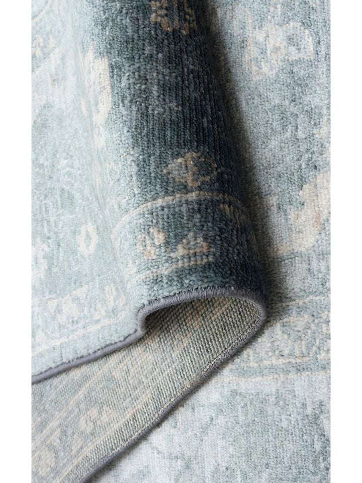 Safir Serisi %100 Tencel İpeği ile Dokunan El Emeği Destekli Özel Tezgah Halısı NX-695