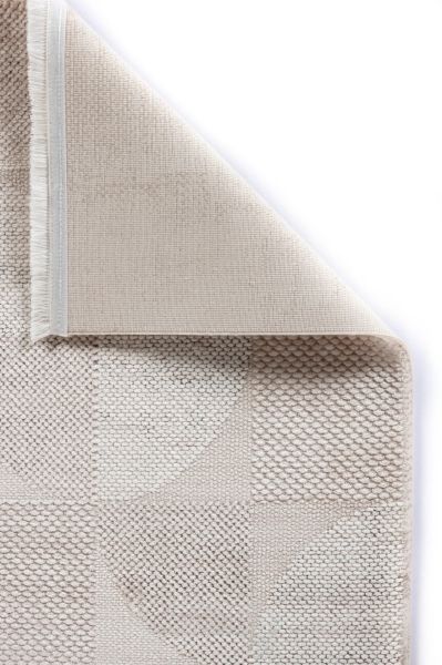 Monza Serisi Bej Renk Akrilik Salon Halısı AP-6622