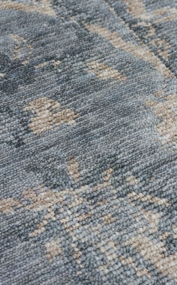 Safir Serisi %100 Tencel İpeği ile Dokunan El Emeği Destekli Özel Tezgah Halısı NX-696