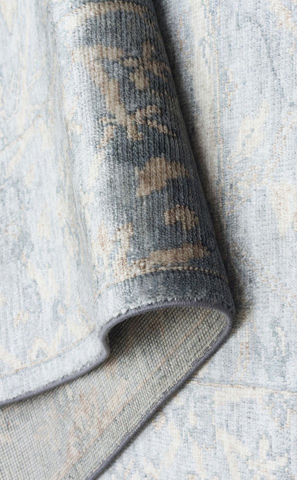 Safir Serisi %100 Tencel İpeği ile Dokunan El Emeği Destekli Özel Tezgah Halısı NX-696