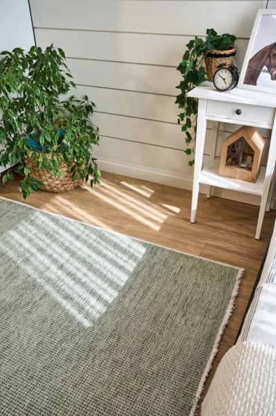 Norge Serisi Yumuşak Dokulu Yeni Nesil Yeşil Renk Halı AP-2416