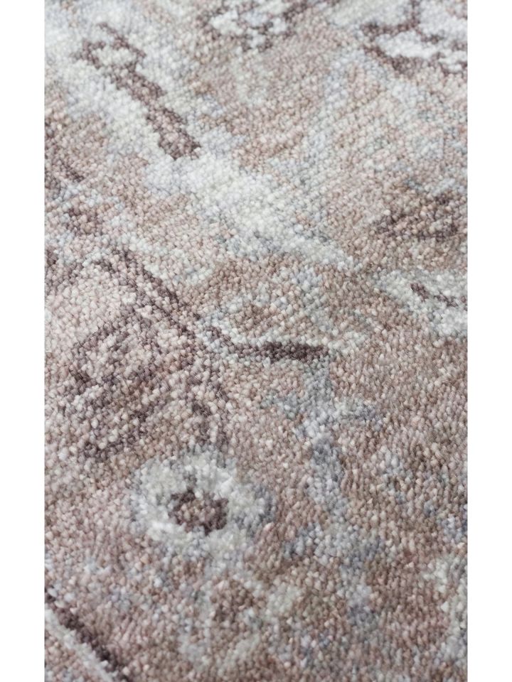 Safir Serisi %100 Tencel İpeği ile Dokunan El Emeği Destekli Özel Tezgah Halısı NX-697