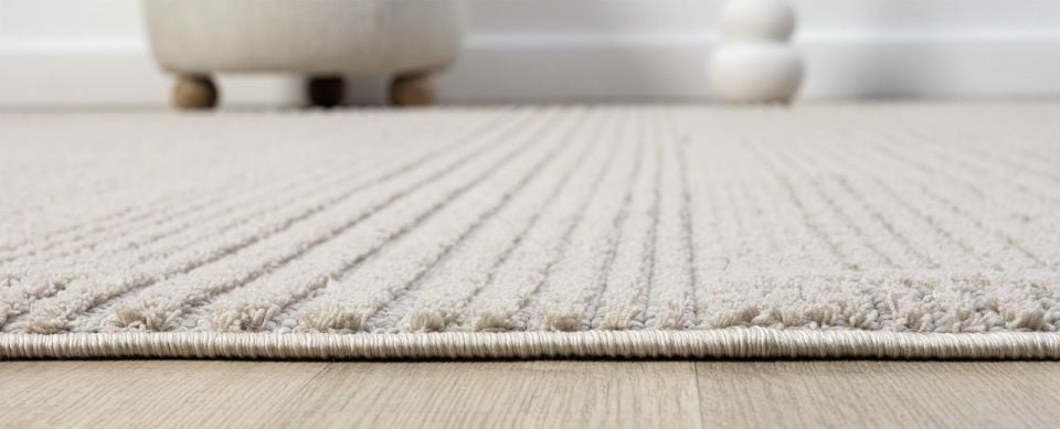 Cosmos Serisi Yumuşak Dokuma Modern Bej Renk Halı SH-171