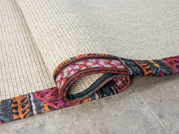 Beta Serisi Bordürlü Sisal Halı NX-5651