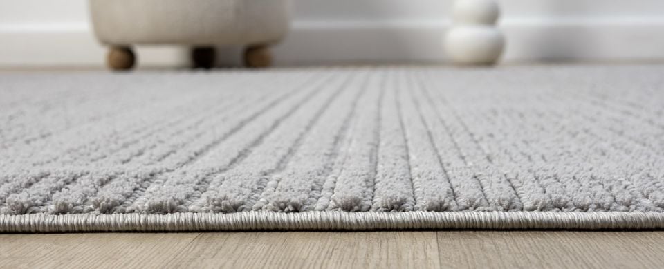 Cosmos Serisi Yumuşak Dokuma Modern Gri Renk Halı SH-172