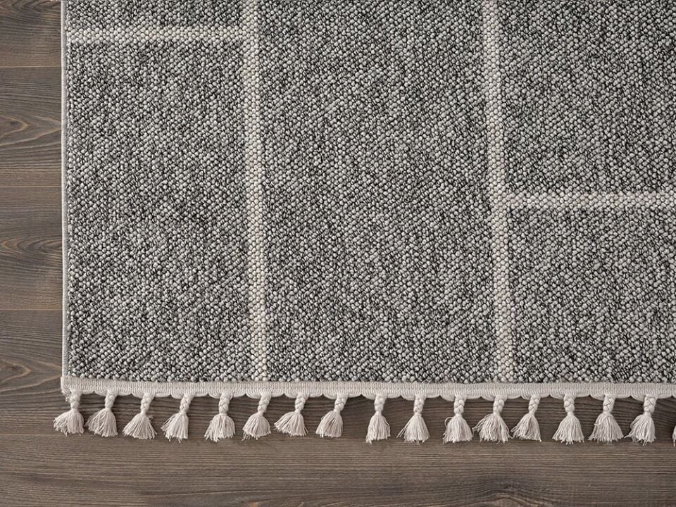 FIRSAT ÖLÇÜ 160x230 (4 m2)  Gri/Antrasit Renk Bukle Halı