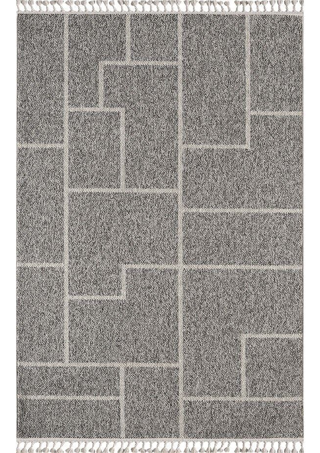 FIRSAT ÖLÇÜ 160x230 (4 m2)  Gri/Antrasit Renk Bukle Halı