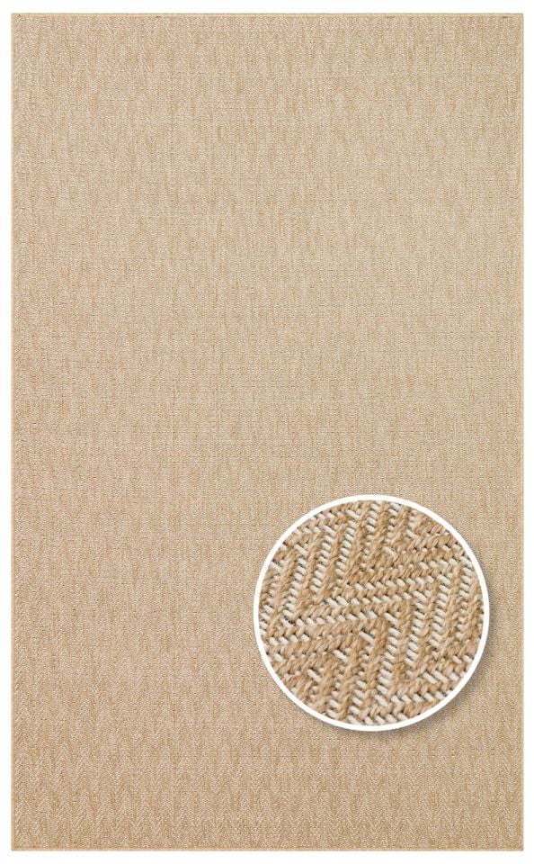 Avina Serisi Natural/Beyaz Kolay Temizlenebilir Sisal Halı EH-51