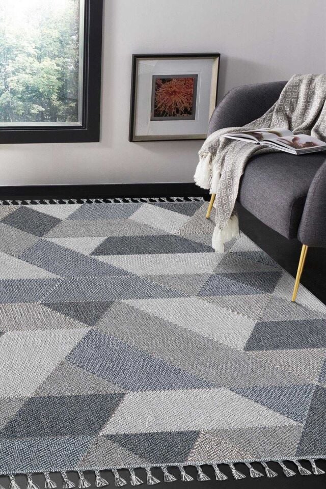 FIRSAT ÖLÇÜ 160x230 (4 m2) Gri Renk Halı