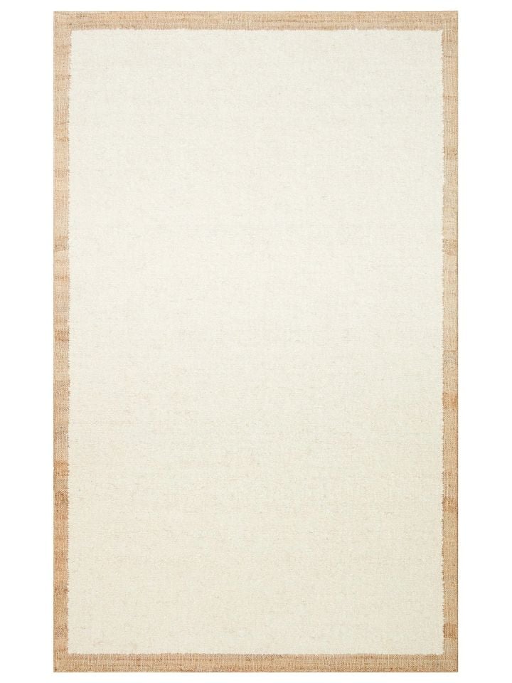 Karya Serisi %100 Doğal Yün ve Jüt Harmanlı Havsız El Dokuma Halı NX-3695