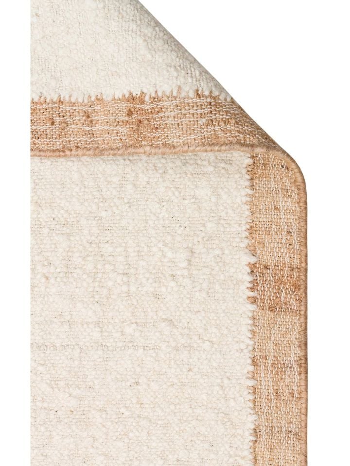 Karya Serisi %100 Doğal Yün ve Jüt Harmanlı Havsız El Dokuma Halı NX-3695