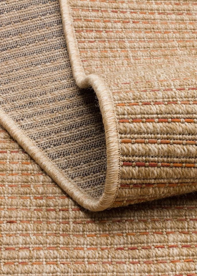 Avina Serisi Natural/Kiremit Kolay Temizlenebilir Sisal Halı EH-52