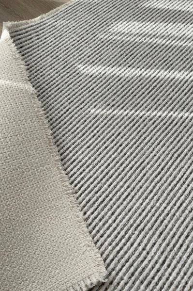 Norge Serisi Yumuşak Dokulu Yeni Nesil Gri Renk Halı AP-7411