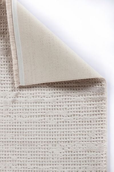 Monza Serisi Krem Renk Akrilik Salon Halısı AP-6651